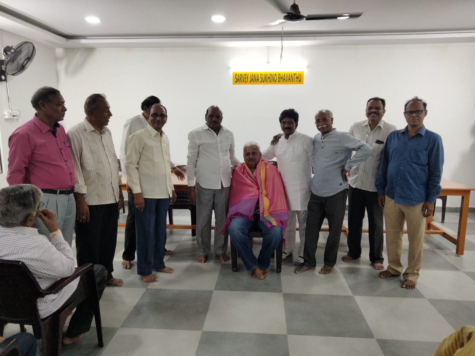 Falicitating  G. Chandra Shekar Garu in Birth day celebrations.jpg